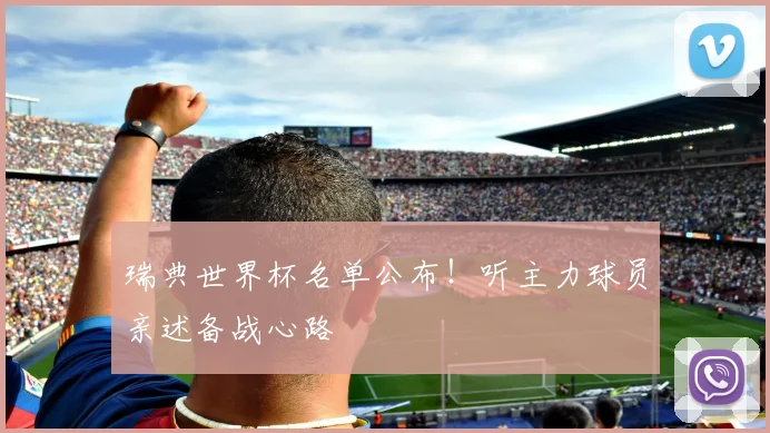 瑞典世界杯名单公布！听主力球员亲述备战心路